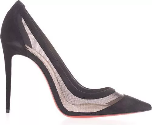 Christian Louboutin Leather Pumps BLACK
