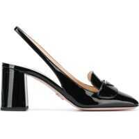 Pantofi cu toc Leather Heels Femei