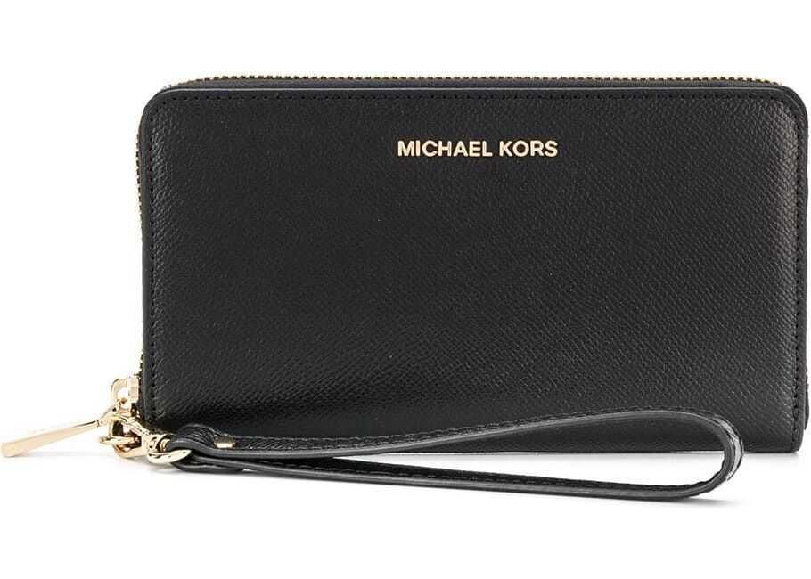 Michael Kors Leather Wallet BLACK