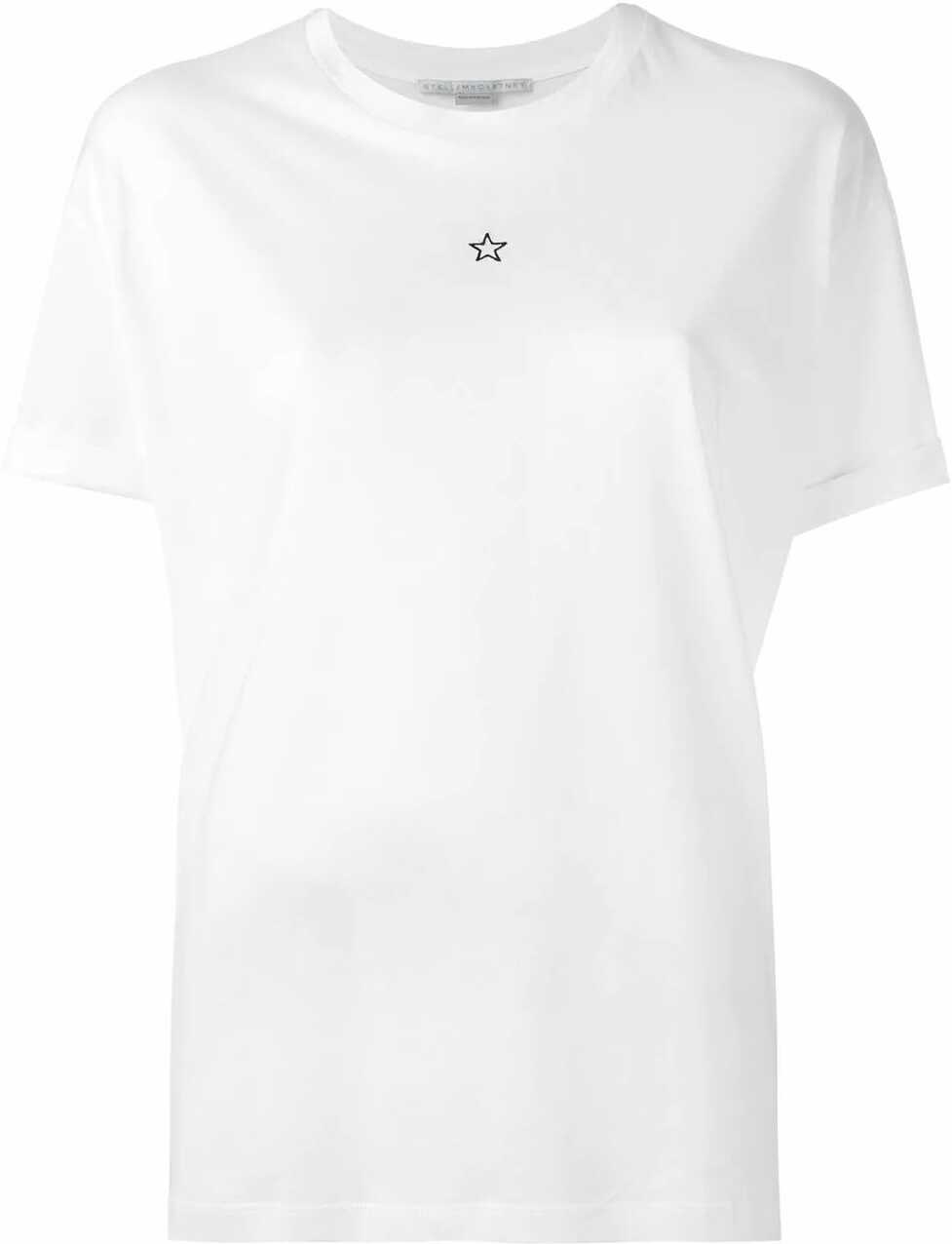 adidas by Stella McCartney Cotton T-Shirt WHITE