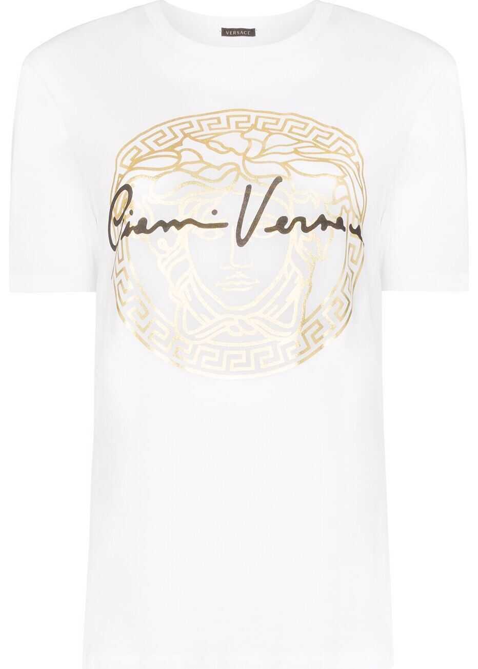 Versace Cotton T-Shirt WHITE