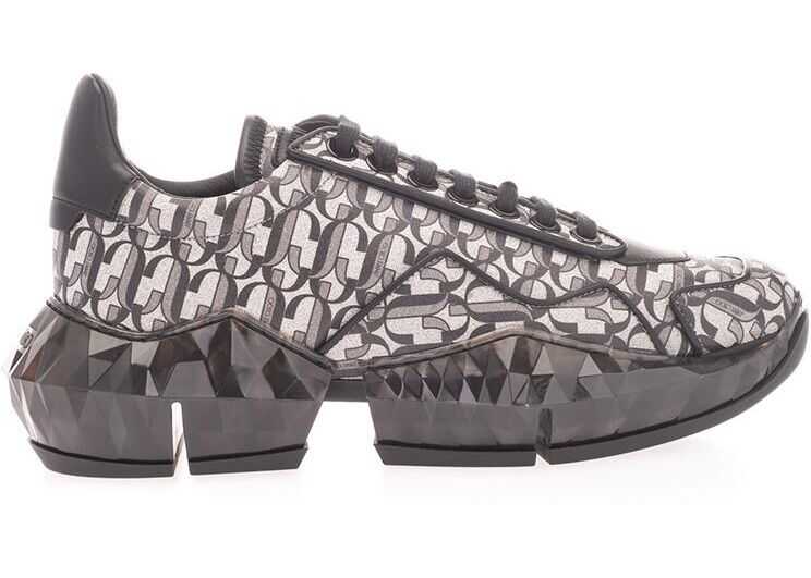Jimmy Choo Leather Sneakers BLACK