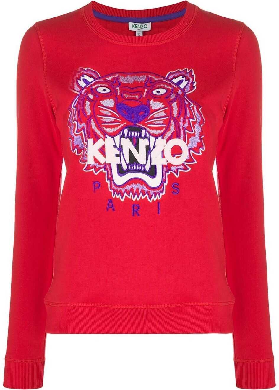 Bluza Kenzo Cotton Sweatshirt RED