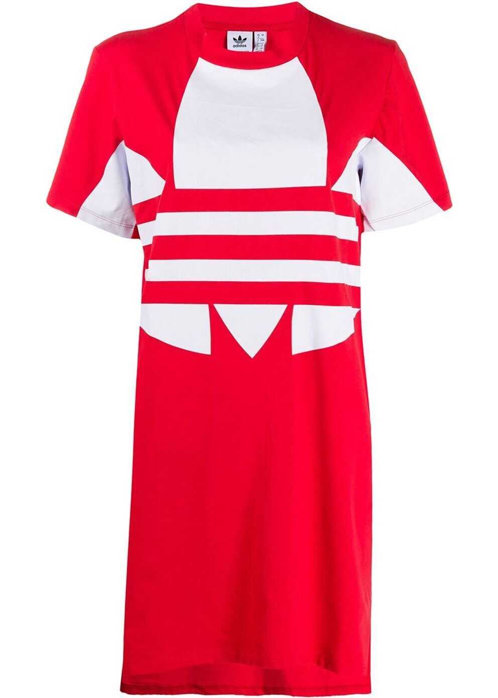 adidas Cotton Dress RED