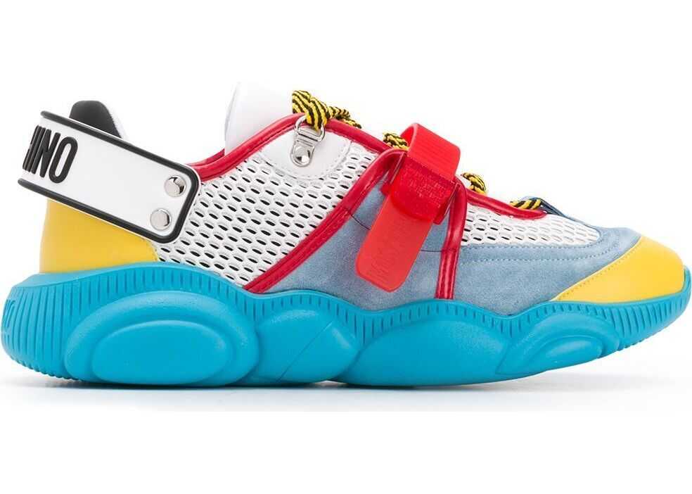 Moschino Polyester Sneakers MULTICOLOR