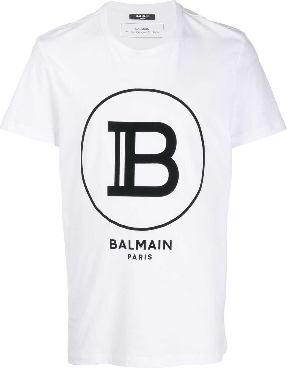 Balmain Cotton T-Shirt WHITE
