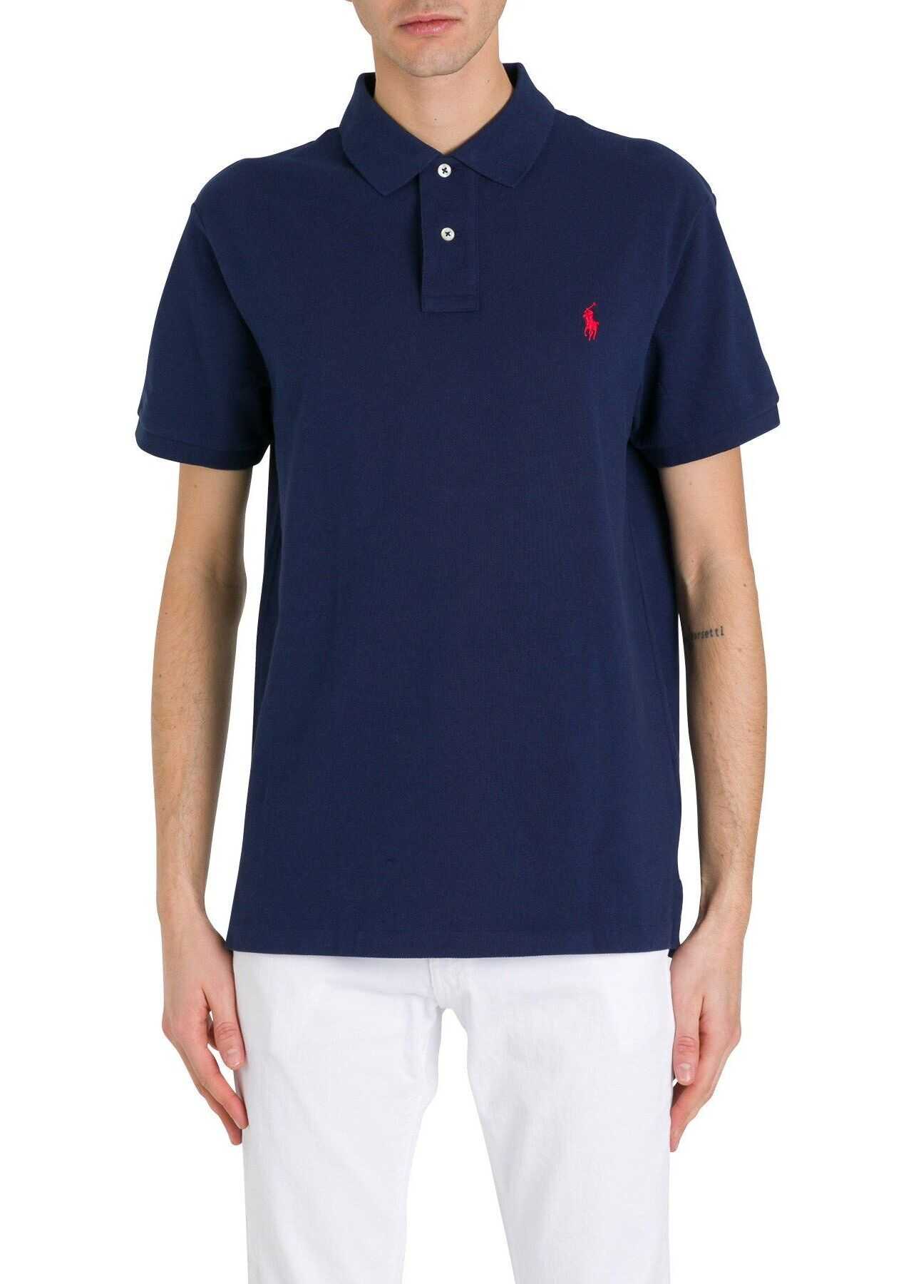 Ralph Lauren Cotton Polo Shirt BLUE