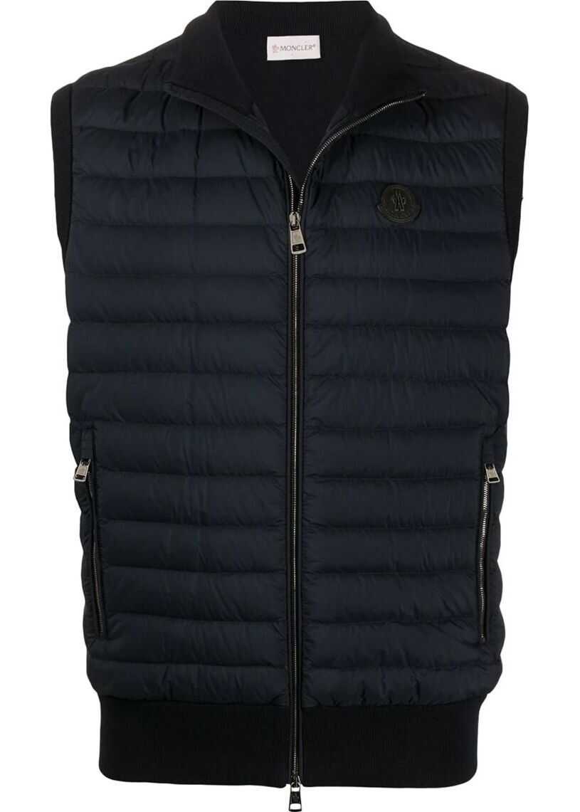 Moncler Polyester Vest BLUE