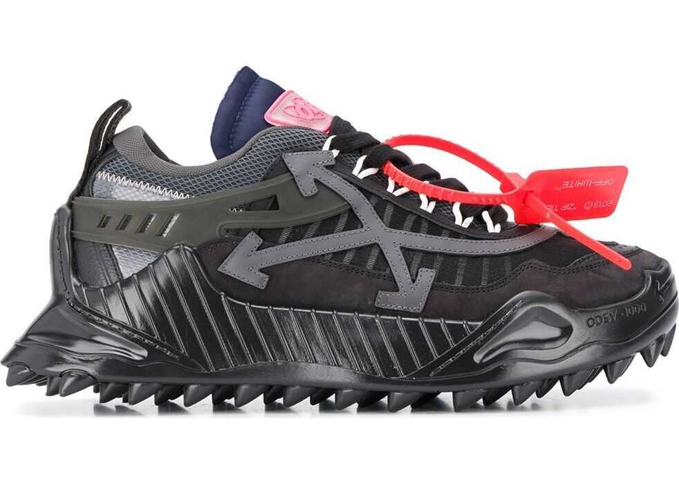 Off-White Leather Sneakers BLACK