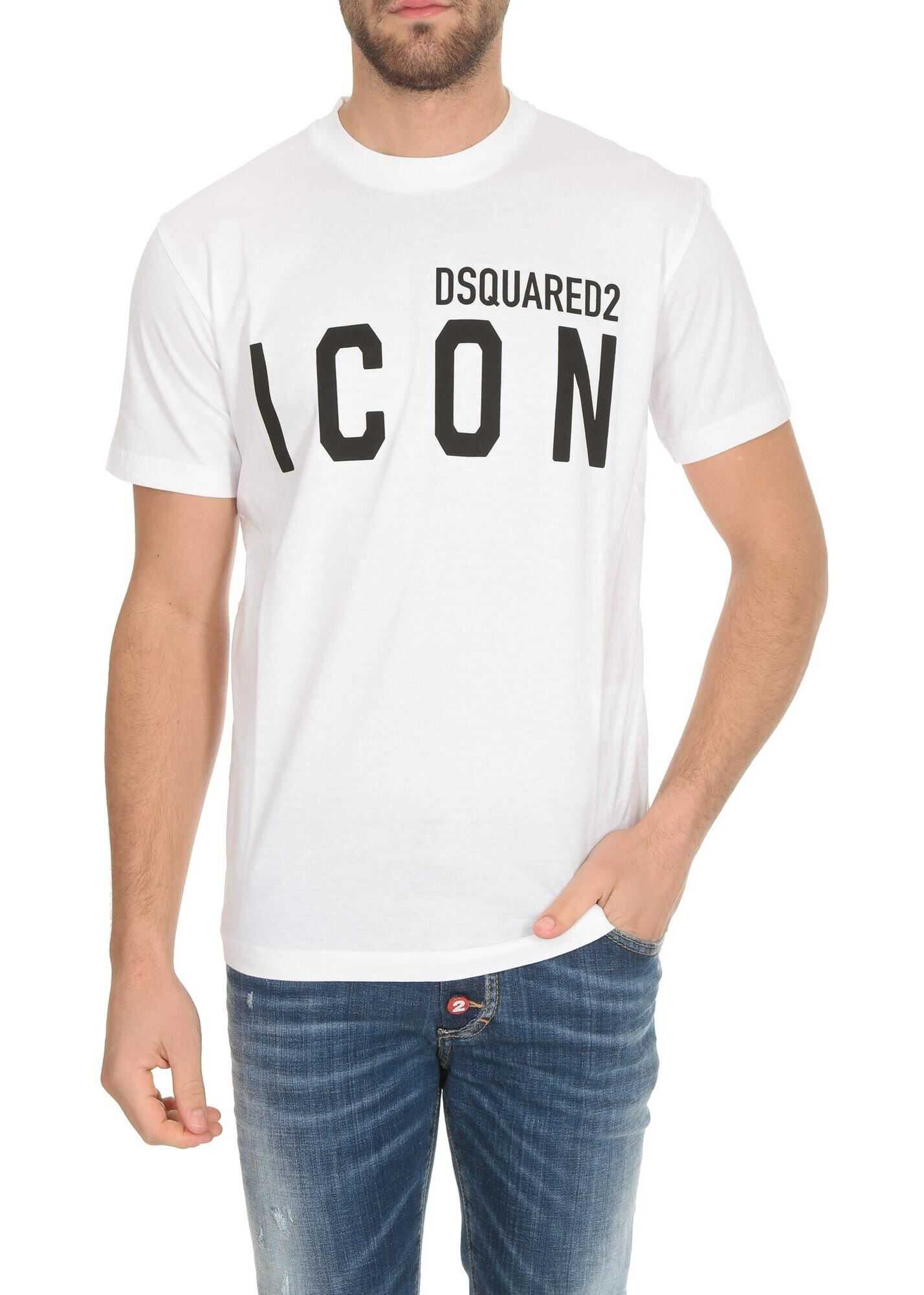 DSQUARED2 Icon T-Shirt In White White