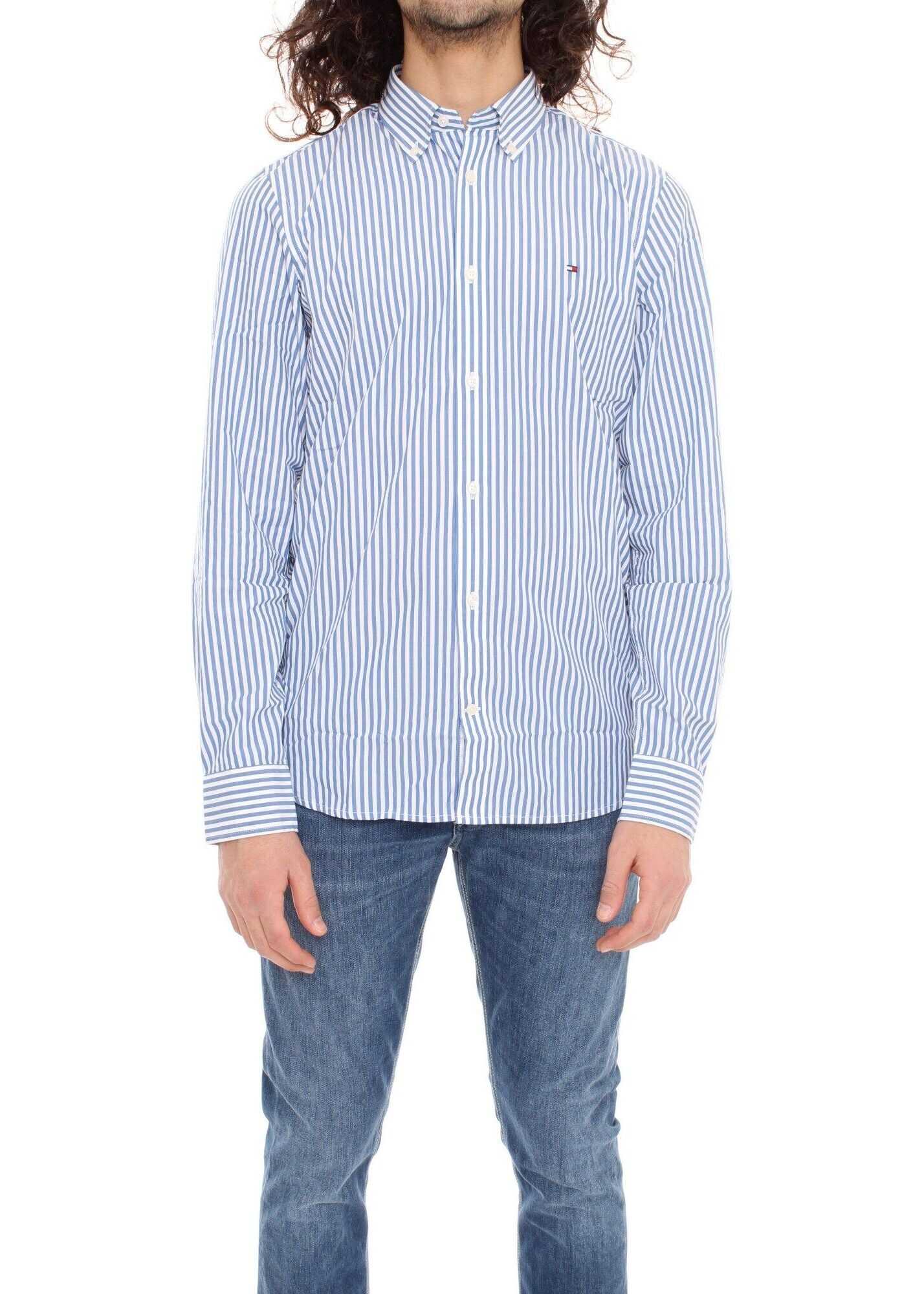 Tommy Hilfiger Cotton Shirt LIGHT BLUE