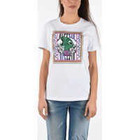 Tricouri Just Cavalli Crewneck Print T-shirt