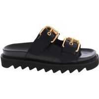 Sandale Branded Buckles Sandals In Black Femei