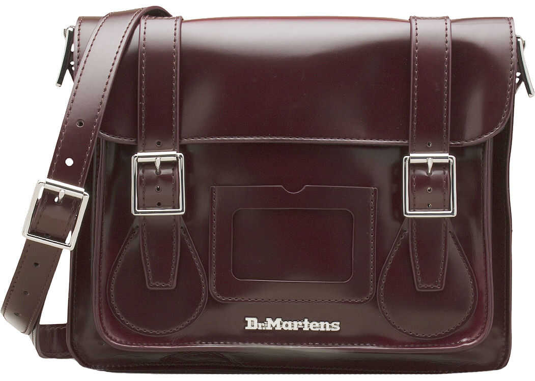 Dr. Martens 11 Inch Vegan Satchel Red