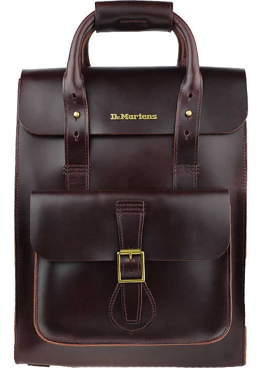 Dr. Martens Small Leather Backpack Brown