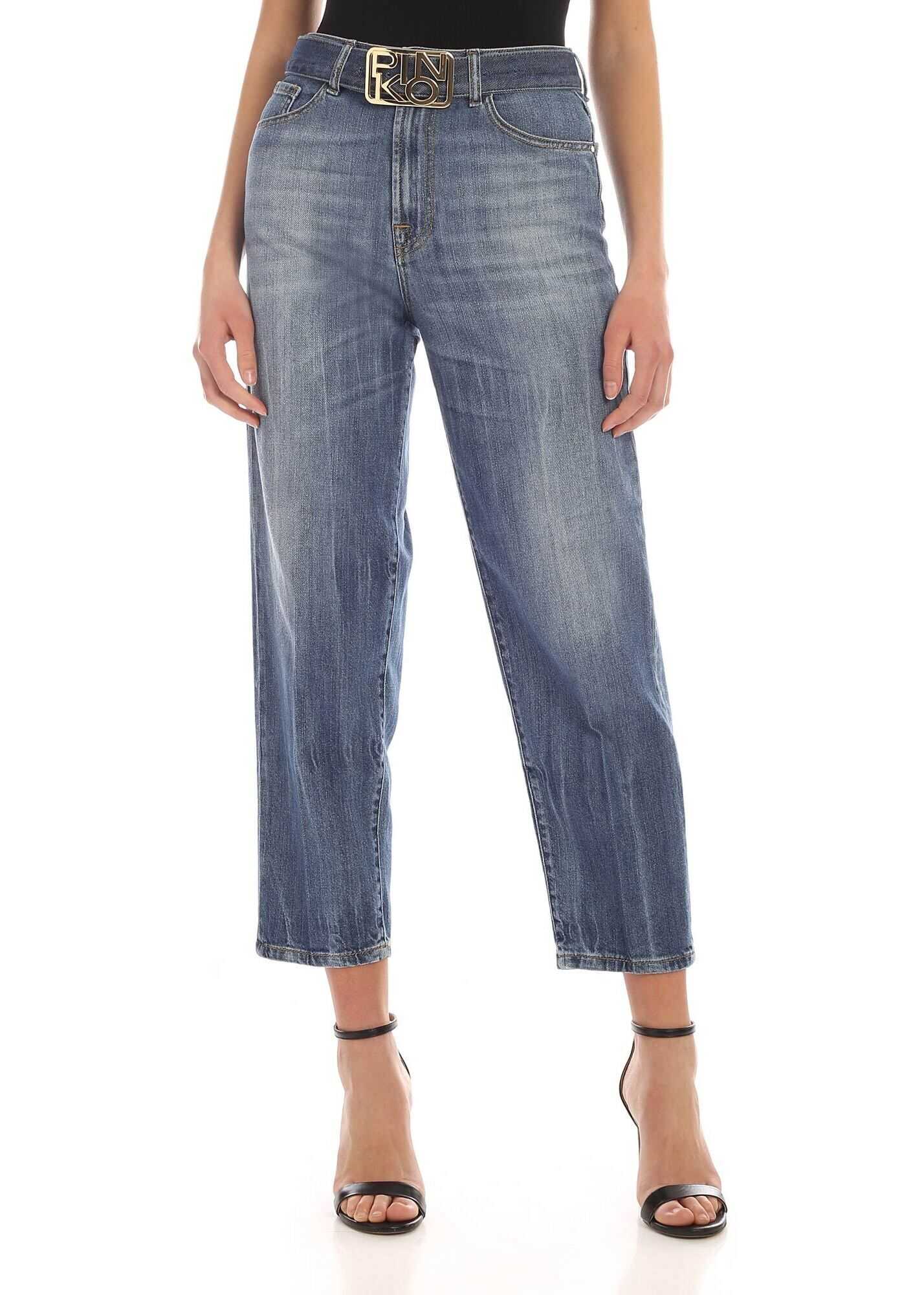 Pinko Maddie 2 Jeans In Blue Blue