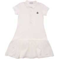 Rochii casual Cotton Pique Dress In Cream Color Fete