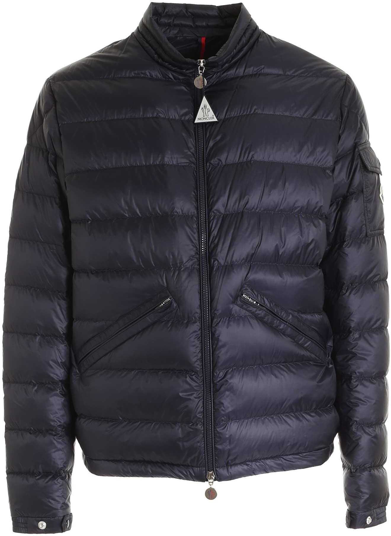 Agay Down Jacket In Navy Blue