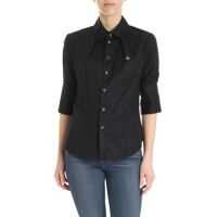 Camasi casual Vivienne Westwood Round Collar Shirt In Black