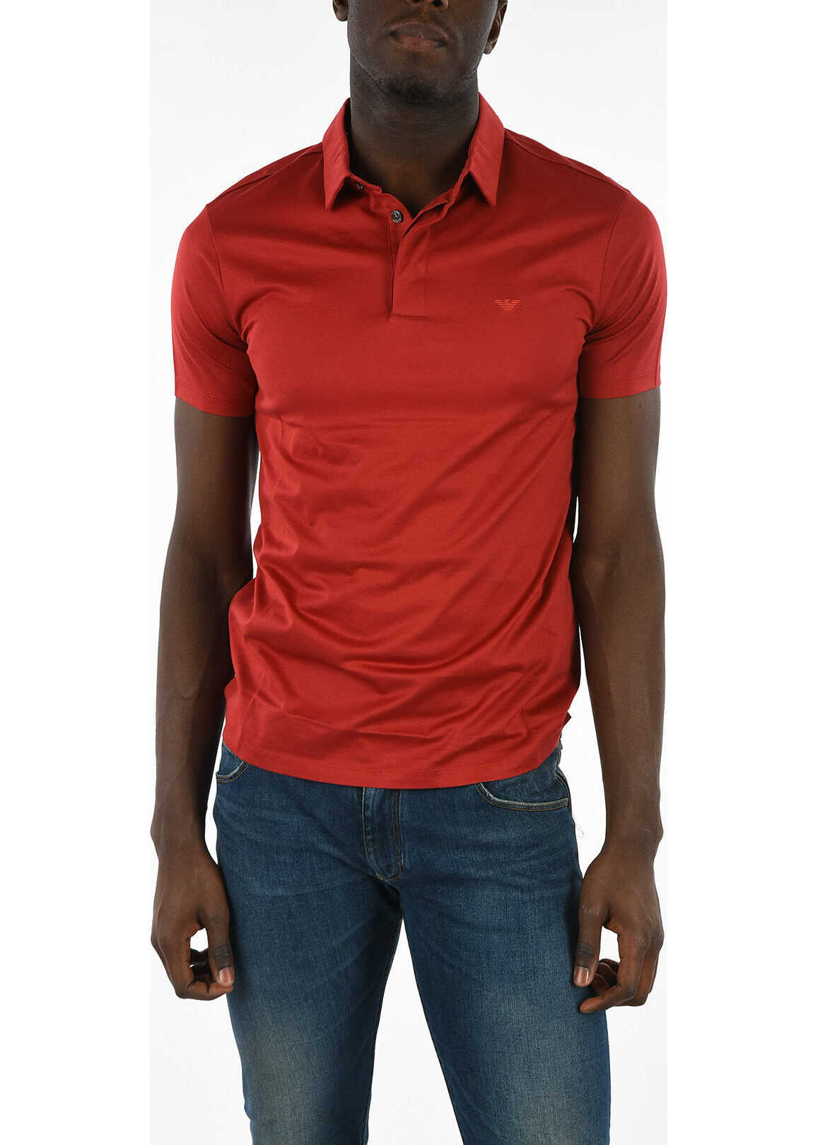 Armani EMPORIO Regular Fit Shirt Polo RED