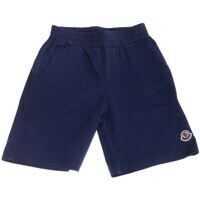Pantaloni scurti Blue Bermuda With Logo Baieti