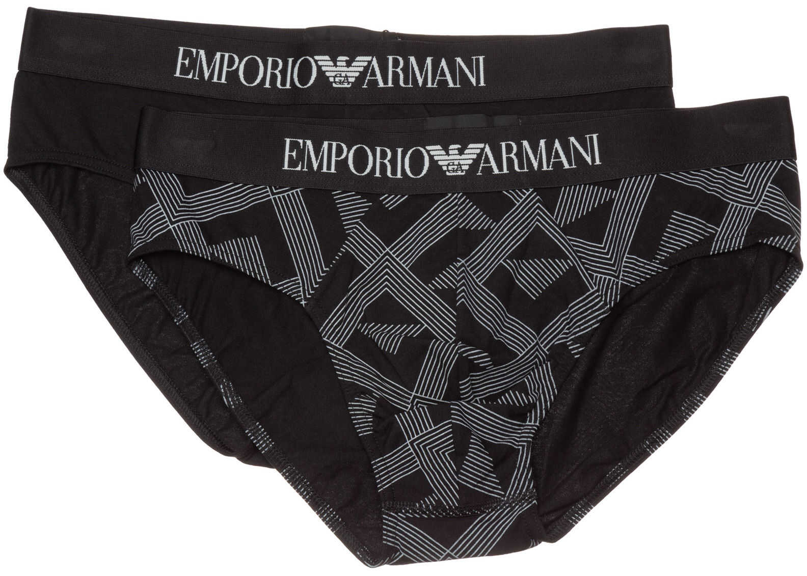 Emporio Armani Briefs Bipack Black