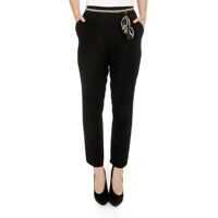 Pantaloni casual Cigarette Pants In Black Femei