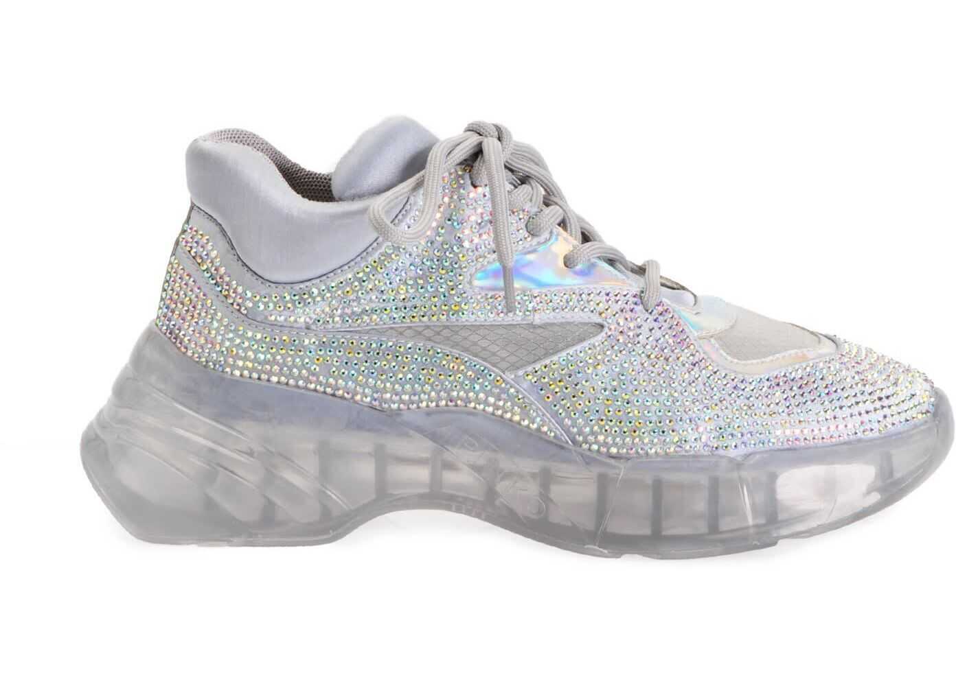 Pinko Polyester Sneakers SILVER