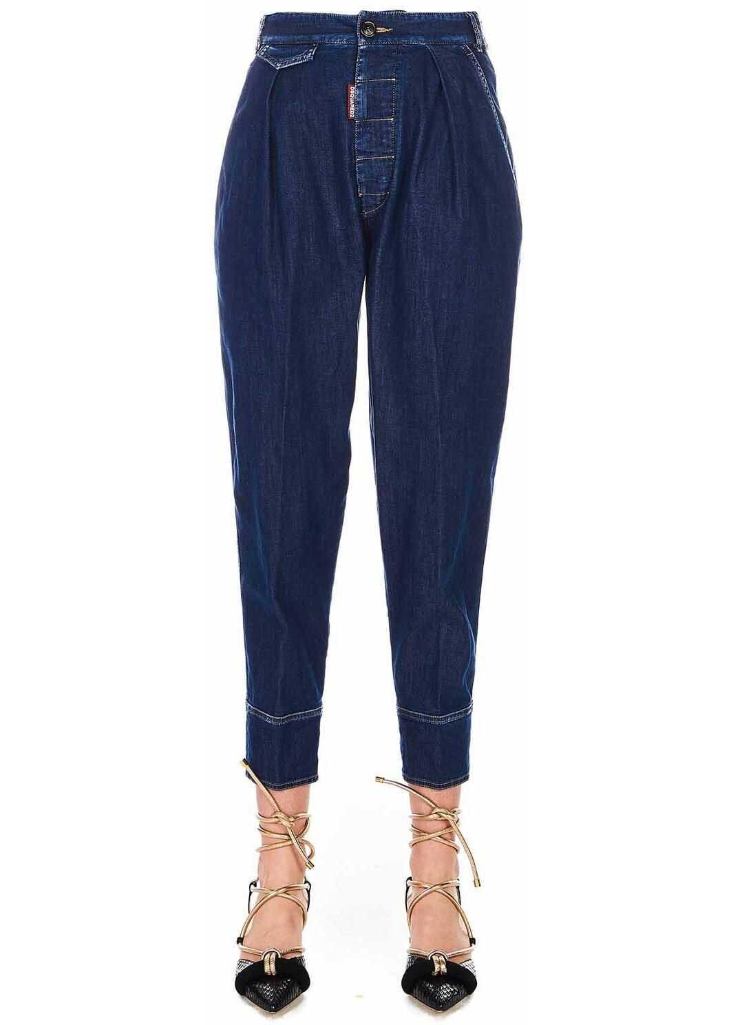 DSQUARED2 Peg-top jeans Blue