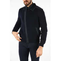 Jachete EMPORIO Cotton Zip-up knit Jacket Barbati