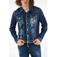 Geci de blugi Denim Vintage Effect Jacket Barbati