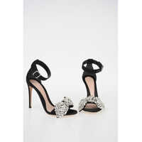 Sandale cu toc Alexander McQueen 11 cm Satin Sandals*