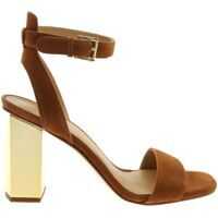 Sandale Petra Leather Ankle Strap Femei