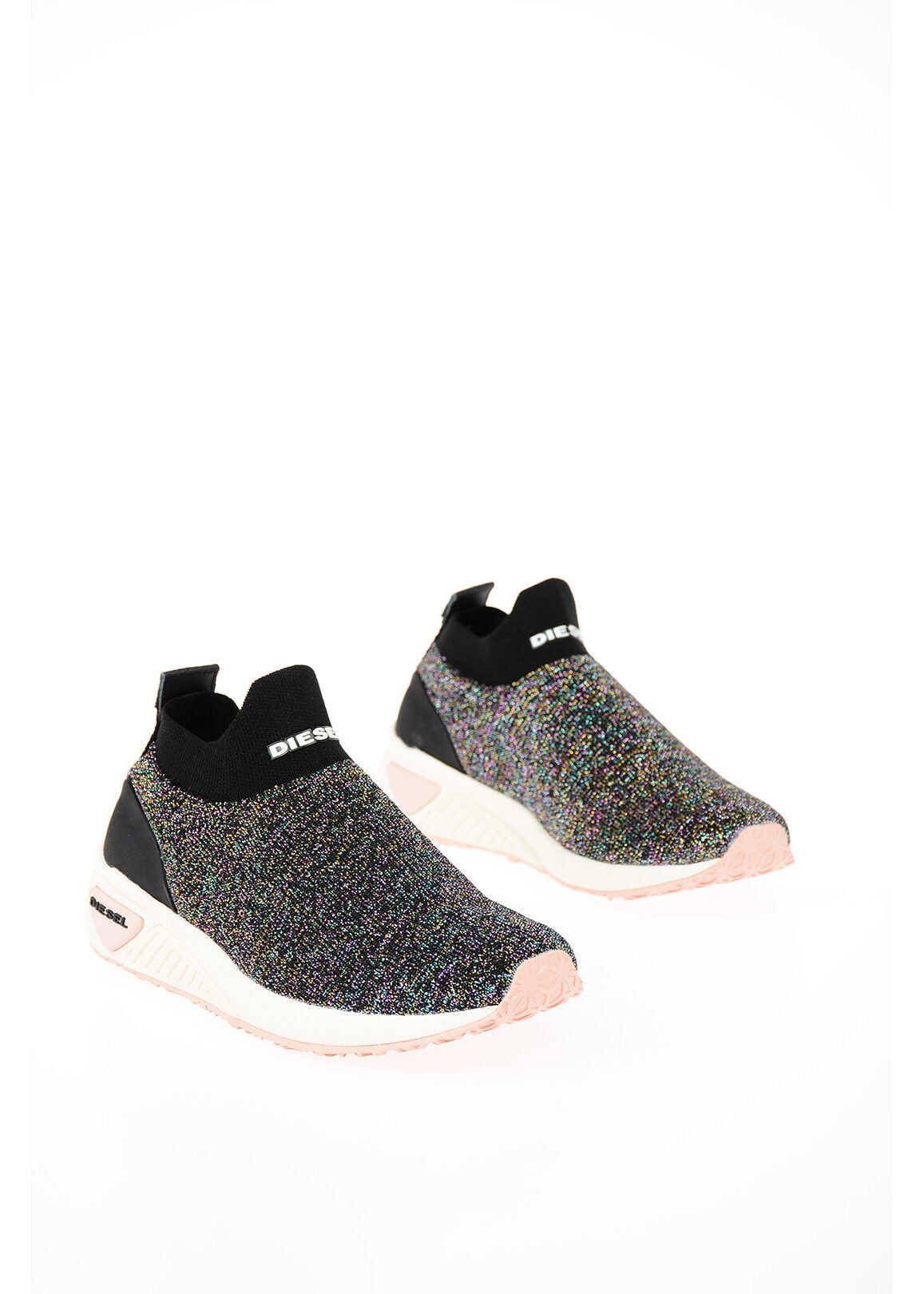 Diesel Fabric Glittered"SKB" S-KBY SO W Sneakers MULTICOLOR