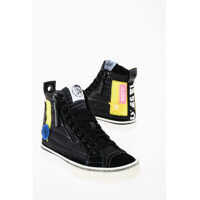 Sneakers Leather Details "D-VELOWS" D-VELOWS MID PATCH W Sneaker Mid Femei