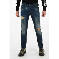 Blugi slim fit 18cm Distressed BELTHER L.32 Jeans Barbati