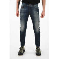 Blugi drepti 16 cm Distressed D-STRUKT L.32 Jeans Barbati