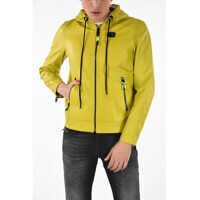 Geci de piele Leather Hooded L-RESTIL Jacket Barbati