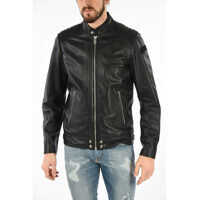 Geci de piele Leather L-SHIRO-WH Jacket Barbati