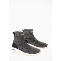 Sneakers Glittered SKB S-KBY SOCK W Sneakers Mid Femei