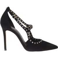 Pantofi cu toc Ava Pumps In Black Suede Femei