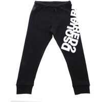 Pantaloni casual Mirrored Logo Pants In Black Baieti