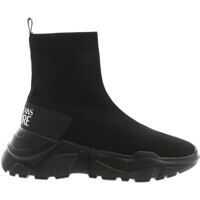 Sneakers Versace Logo Sock Sneakers In Black