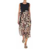 Rochii de zi Accordion dress with floral print Femei