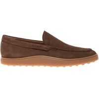 Mocasini Suede Loafers In Brown Barbati