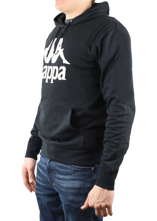 Hanorace Kappa Taino Hooded Black Barbati (BM 7446297) 2