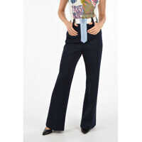 Pantaloni casual wide leg high waist pants Femei