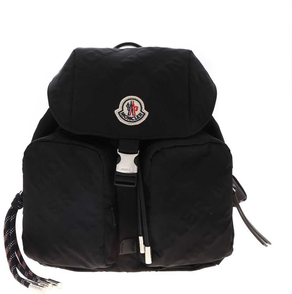 Moncler Mini Dauphine Backpack In Black Black
