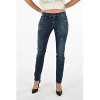 Blugi skinny stone washed skinny fit jeans Femei