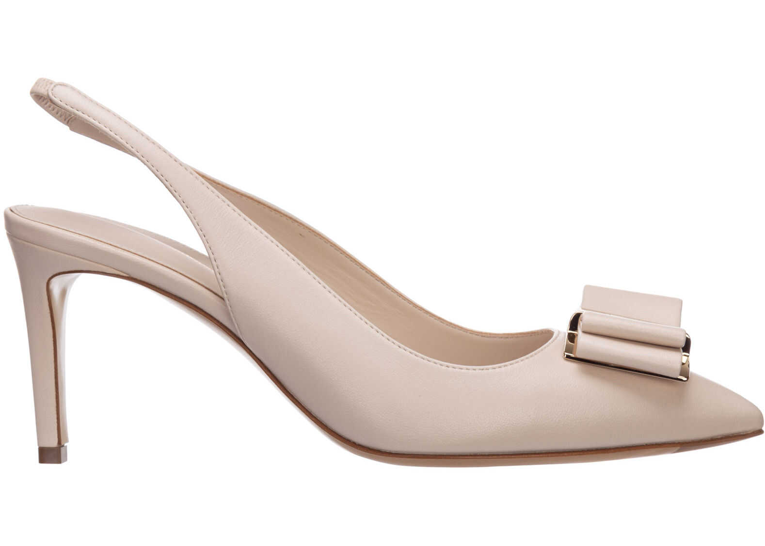 Salvatore Ferragamo Heel Zahir Beige